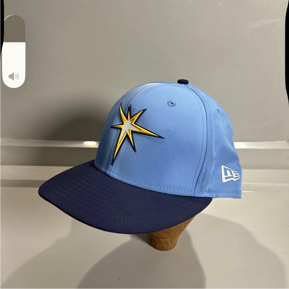 Tampa Bay Rays 2019 Batting Practice On Field New Era 59fifty Fitted 7 1/2 Hat - Picture 2 of 12